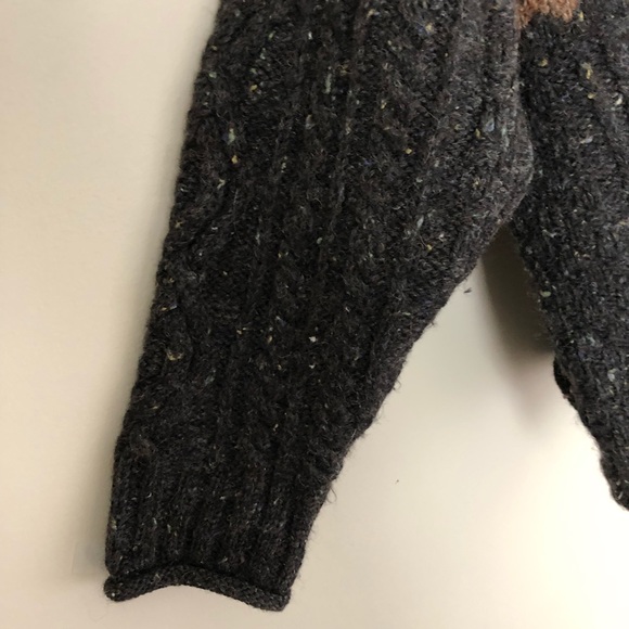 DONATED!!! From The Hills Of Donegal 100% Wool Made In Ireland Sweater Large - Picture 8 of 10